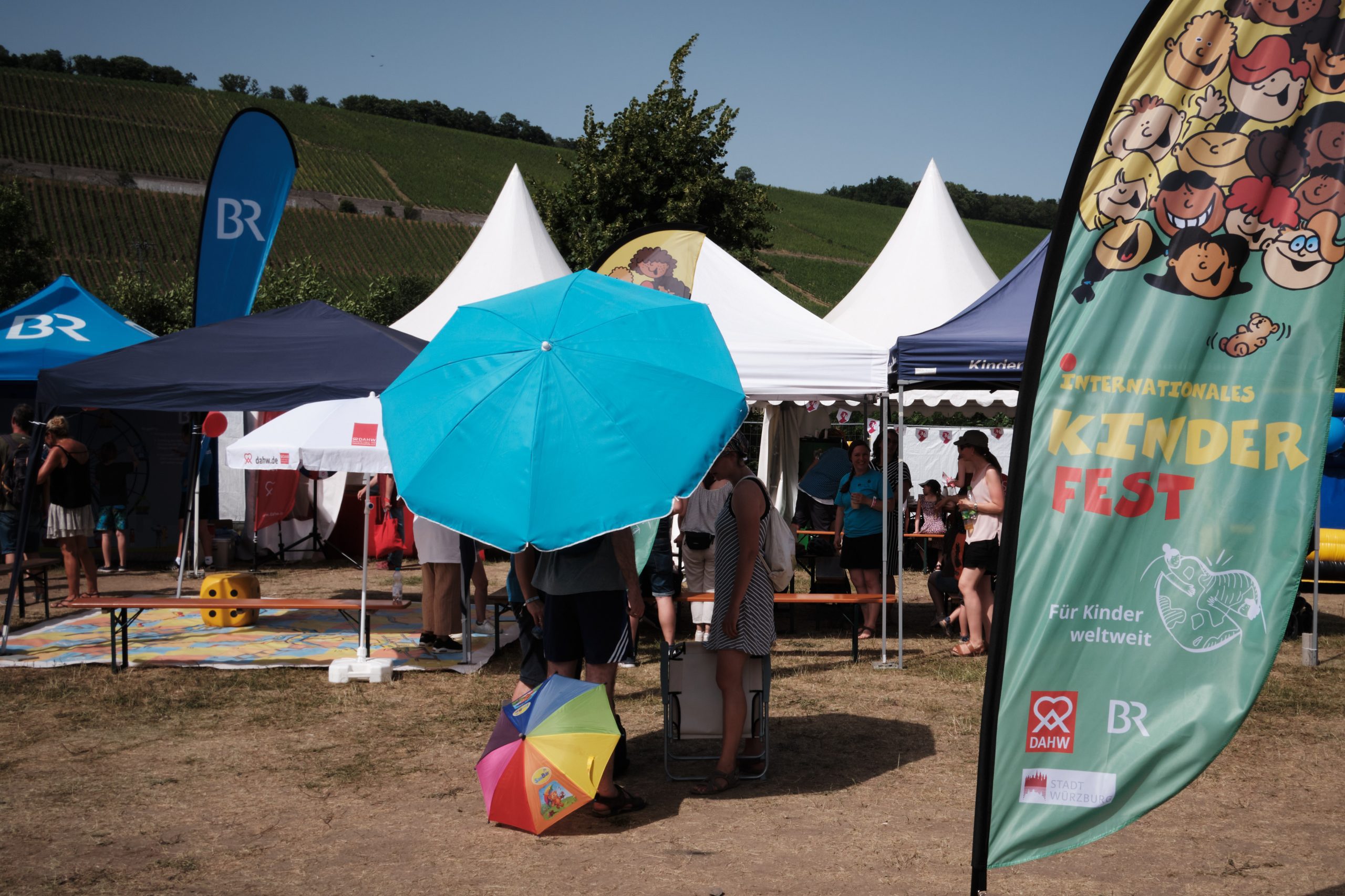 Festival in der Hitze