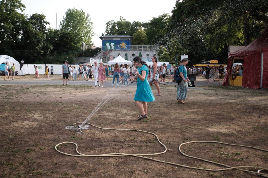 Festival in der Hitze